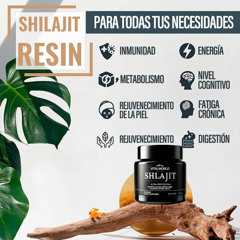 SHILAJIT™⭐⭐⭐⭐⭐- REFUERZA LA FUNCIÓN INMUNOLOGICA Y AYUDA A MANTENER ESTABLE LOS NIVELES DE ENERGIA